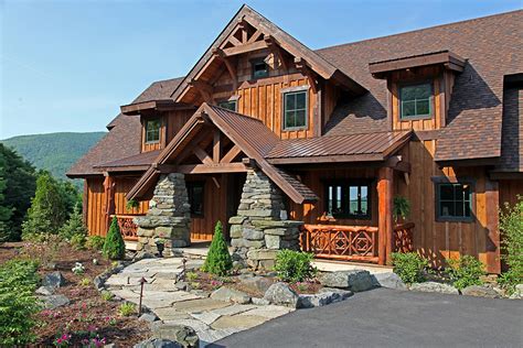 rustic style mountain house plans